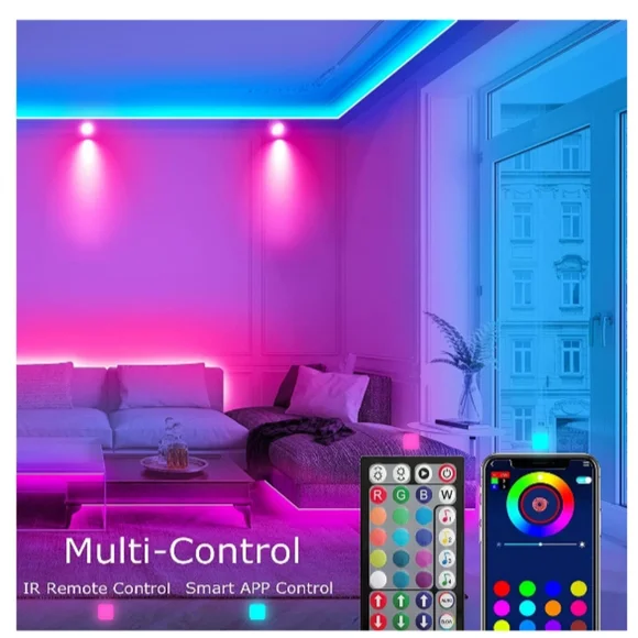 New. Smart led strip lights. - Picture 2 of 5